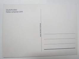 Olkipukki - Matias Lampinen -postikortti / postcard