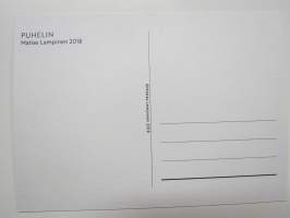 Puhelin - Matias Lampinen -postikortti / postcard