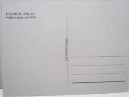 Ikuinen joulu - Matias Lampinen -postikortti / postcard