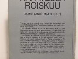 Rapatessa roiskuu - Nykysuomen sananparsikirja