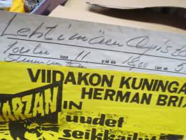 Tarzan viidakon kuningas - uudet seikkailut, pääosassa Herman Brix -elokuvajuliste / movie poster