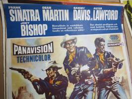 3 Kersanttia / sergeanter -elokuvajuliste / movie poster