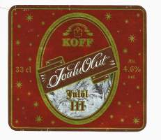 Koff Jouluolut III - olutetiketti