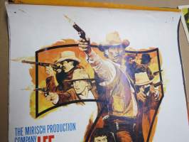 7:n rohkean kosto / De 7 djärvas hämnd, pääosissa Lee van Cleef, Stefanie Powers, Michael Callan -elokuvajuliste / movie poster