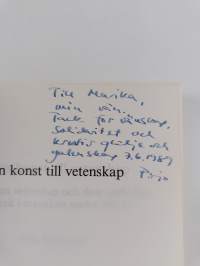 Från konst till vetenskap - begreppet vetenskap och dess språkliga uttryck i svenskan under 400 år (signeerattu, tekijän omiste)