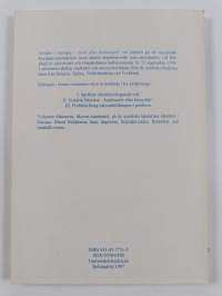 Norden i Europa : brott eller kontinuitet? : föredrag vid ett Erasmusseminarium för skandinavister, Helsingfors universitet 16.-21.9.1996