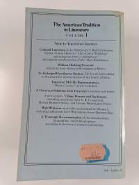 The American tradition in literature vol 1-2