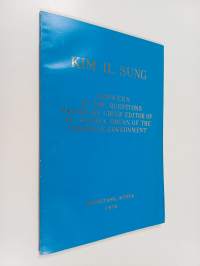 Answers to the Questions Raised by Chief Editor of Al Sahafa - Organ of the Sudanese Government April 25, 1974