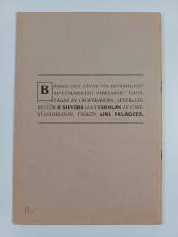 Föreningen för lyttas bistånd för år 1920