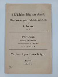 Det svenska partiet - politisk flygskrift
