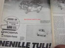 Vauhdin Maailma 1988 nr 3 -mm. Ruotsin MM-ralliRalli EM -87, A-ryhmän viritystiedettä, VM maistelee Jawa 350 -Scorpion 21 Saimaan sikari -Fiat Tipo -Citroen BX 19