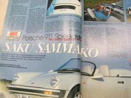 Vauhdin Maailma 1988 nr 3 -mm. Ruotsin MM-ralliRalli EM -87, A-ryhmän viritystiedettä, VM maistelee Jawa 350 -Scorpion 21 Saimaan sikari -Fiat Tipo -Citroen BX 19