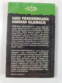 Pimeyden sakramentti : kaksi pienoisromaania hämärän rajamailta