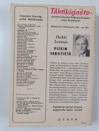 Pitkin varsiteitä : kuvaus Kainuun selkoselta 1930-luvulta