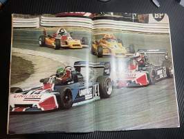 Autosport - Guide to the Marlboro British Grand Prix , July 1979 -esittelee tallit ja kuljettajat mm. Niki Lauda, Mario Andretti...
