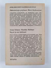 Egypti ja sen kulttuuri