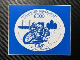 Motoristin kevätpävät 2000 tarra