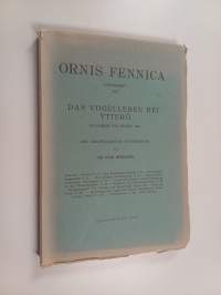 Das Vogelleben bei Yttero im Sommer und Herbst 1926 - eine ornithologische Untersuchung