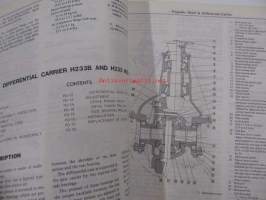 Nissan Model E20 series Chassis and Body -korjaamokirja