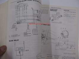 Nissan Model E20 series Chassis and Body -korjaamokirja