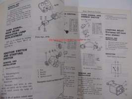 Nissan Model E20 series Chassis and Body -korjaamokirja