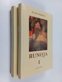 Runoja 1-3 (2 kirjaa) (suomentajan signeeraama)