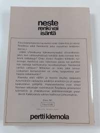 Neste - renki vai isäntä