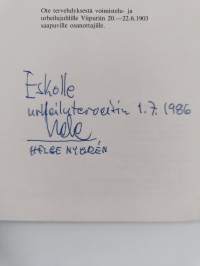 Wiipuri : menetetty, mutta ei unohdettu urheilukaupunki A.D.-1939 (signeerattu, tekijän omiste)
