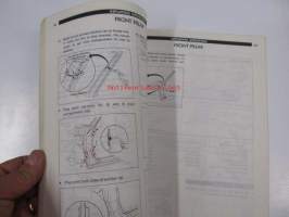 Nissan Model M10 Series Body repair manual -korjaamokirja