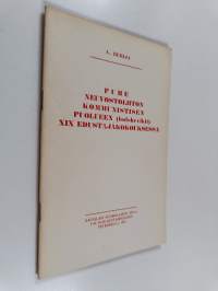 Puhe Neuvostoliiton kommunistisen puolueen (bolshevikit) XIX edustajakokouksessa : lokakuun 7 pnä 1952