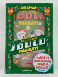 Aku Ankan jouluparaati -paketti (kaikki 14 lehteä pahvikotelossa)