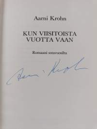 Kun viisitoista vuotta vaan (signeerattu)