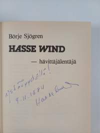 Hasse Wind - hävittäjälentäjä (signeerattu)