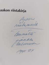 Jaakon riistakirja (signeerattu)