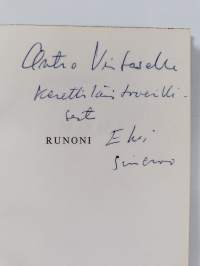 Runoni (signeerattu, tekijän omiste)