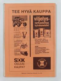 Suomen XXXXI kuninkuusravit Porissa 12.-13.8.1972