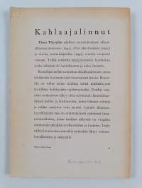 Kahlaajalinnut : runoja