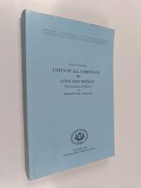 Unity of all Christians in love and mission