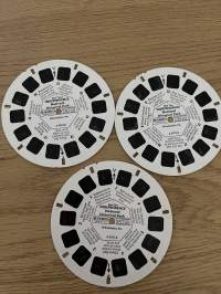 View-Master, Independence National History Park - A6352-X, A6351-X &amp; A6353  -kuvakiekkosarja 3 kpl yhdessä