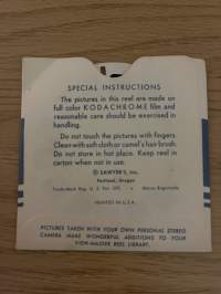 View-Master - DR-54 Preview Reel Picture Tour of the World at Your Fingertips -Kuvakiekko