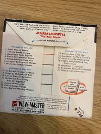 View-Master - Reel 1 A7251, Reel 2 A7252 &amp; Reel 3 A7253 Massachusetts -Kuvakiekko