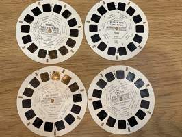 View-Master - Reel 1 A9741 Exotic Tiki Gardens, Reel 2 A9672 Water Ski Sho, Reel 2 A9742 Exotic Tiki Gardens &amp; Reel 3 A9743 Tiki Gardens  -Kuvakiekko