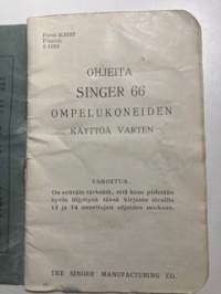 Singer 66 -ohjeita