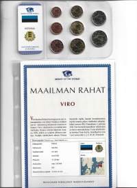 Viro rahasarja  1 sentti - 2 euroa  2011
