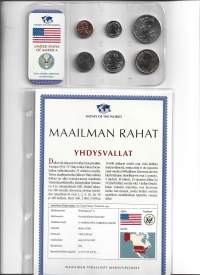 USA  rahasarja  1 sentti - 1 dollari