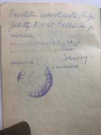 Rekisteriote Traktori tai moottorityökone