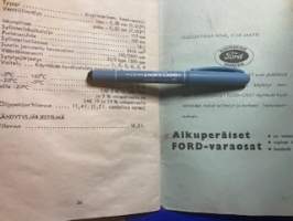 FORD KUORMA-AUTO Omistajan käsikirja