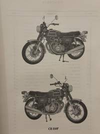 Honda CB350F 1972 -käyttöohjekirja