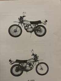 Honda SL125K1 1973 -käyttöohjekirja