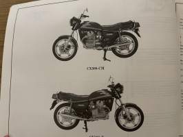 Honda CX500 1977 -käyttöohjekirja